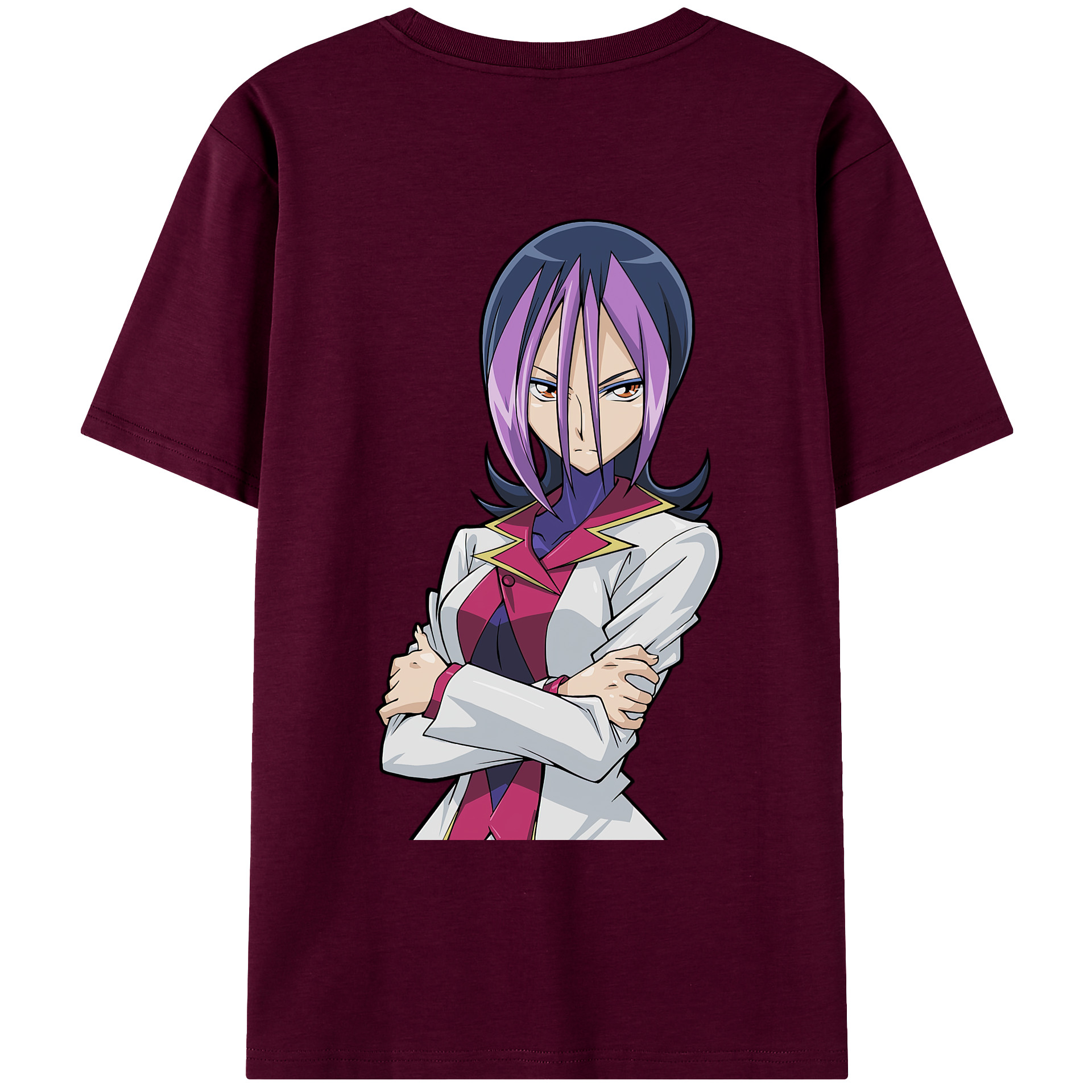 （画像用） 遊☆戯☆王 Yu-Gi-Oh! レディース半袖Tシャツ(バックプリント)